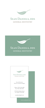 Logo Design by M.U. Designs for sean daniels, dds | Design: #5091