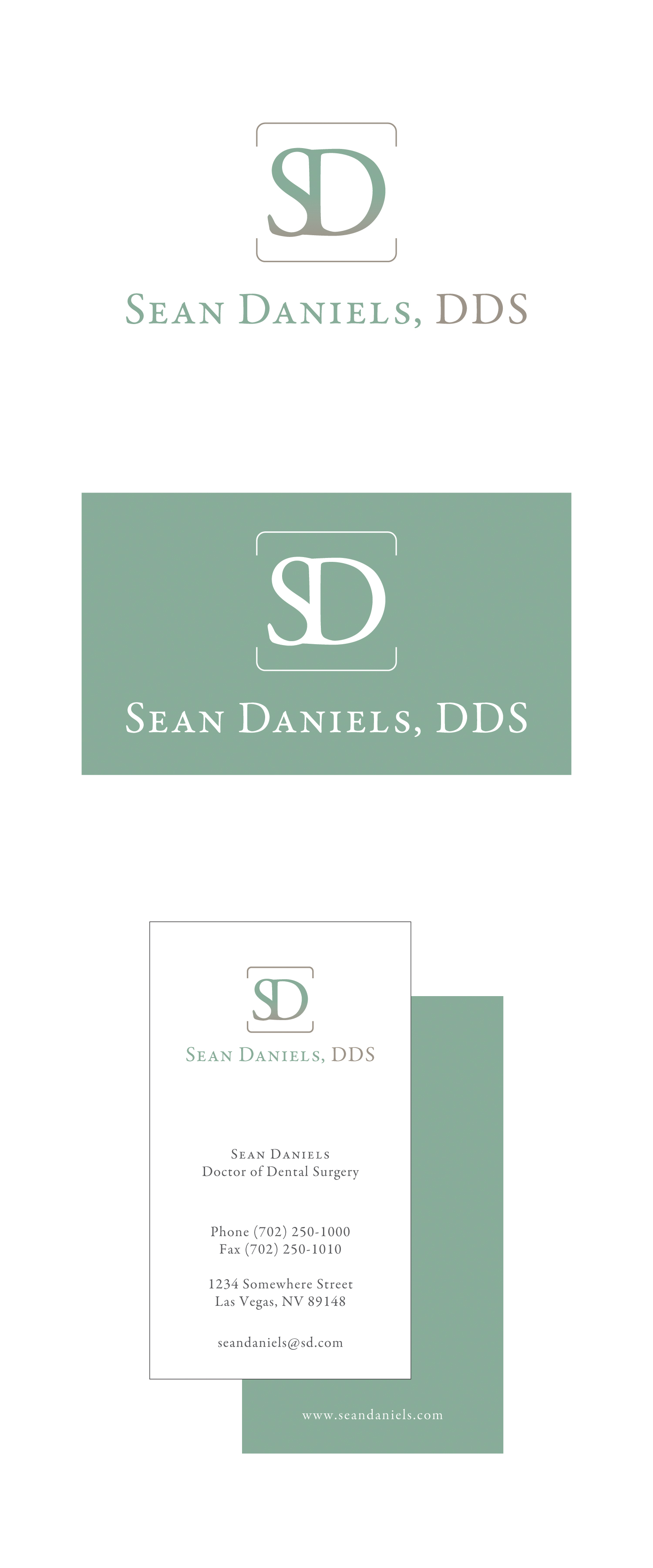 Logo Design by M.U. Designs for sean daniels, dds | Design #5093