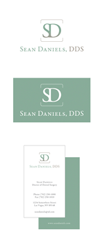 Logo Design by M.U. Designs for sean daniels, dds | Design: #5093