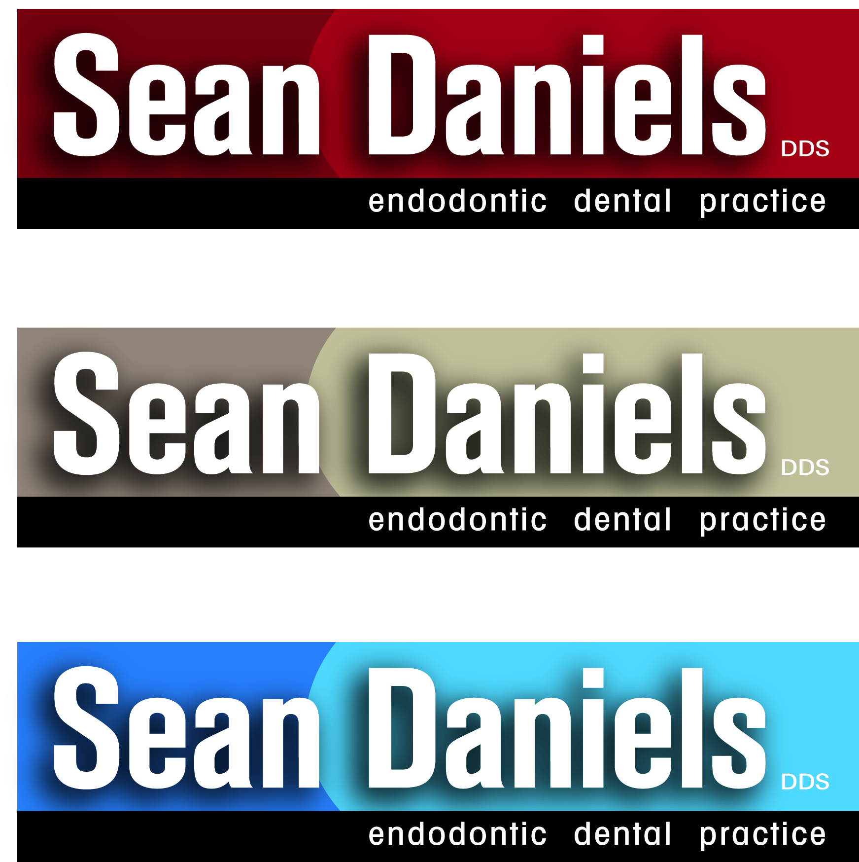 Logo Design by Archangel Graphics / Web Design for sean daniels, dds | Design: #4737