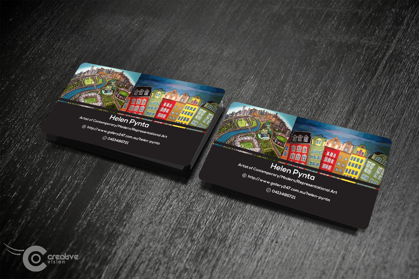 Business Card Design by creative vision for this project | Design #4459724