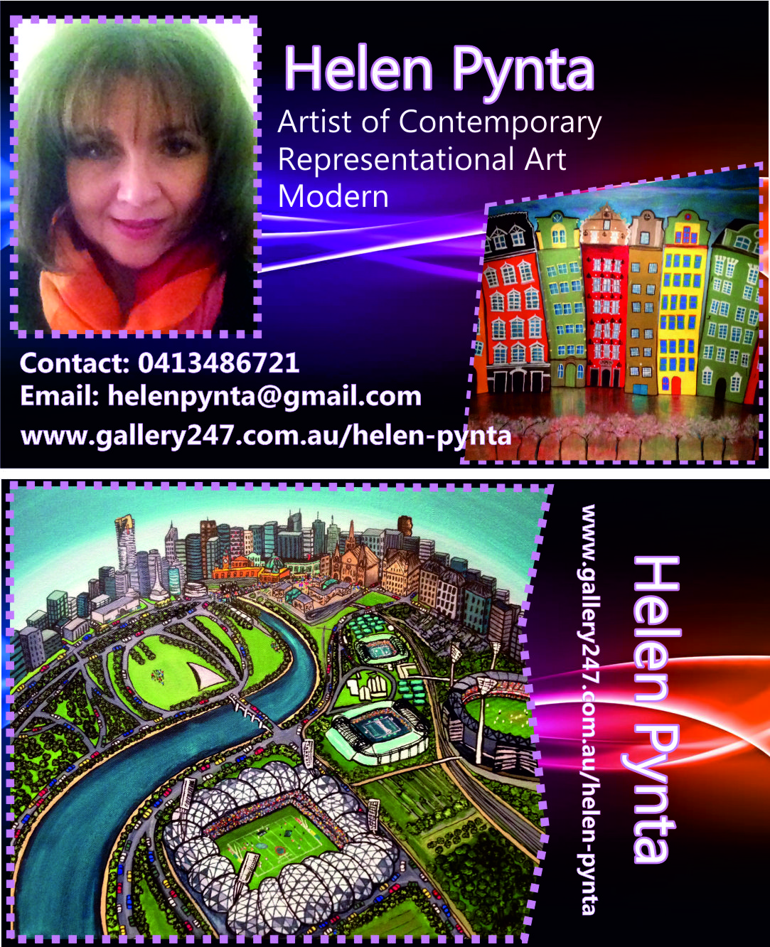 Business Card Design by Anastasiya for this project | Design #4465811