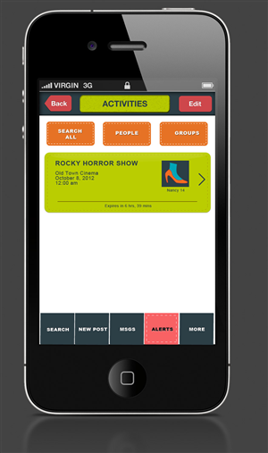 Diseño de aplicación (App) por artistraman para este proyecto | Diseño: #1272265