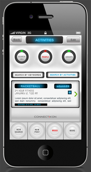 Diseño de aplicación (App) por artistraman para este proyecto | Diseño: #1288559