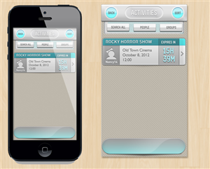 Diseño de aplicación (App) por Tildinaz para este proyecto | Diseño: #1275285