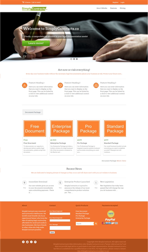 Design Wordpress par Ink My Business pour ce projet | Design : #4489866