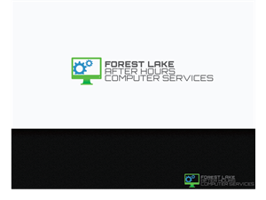 Forest Lake After Hours Computer Services | Logo Design by jaime.sp