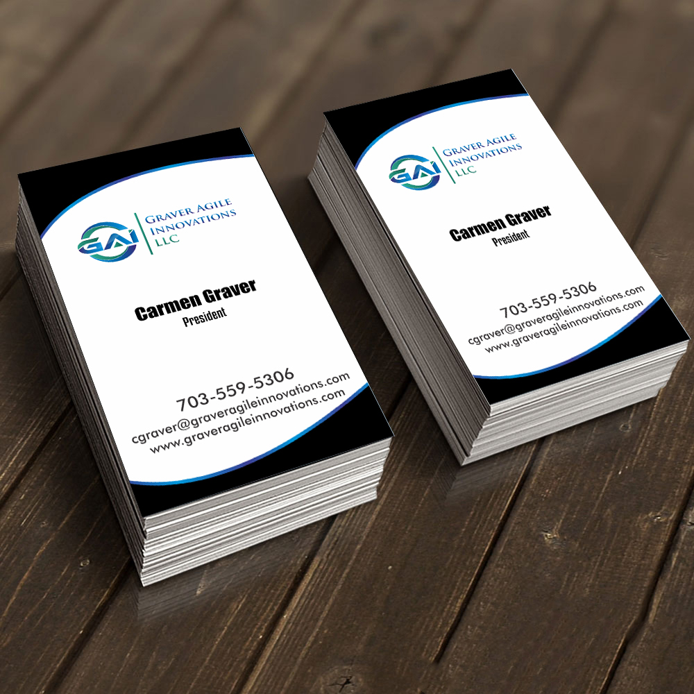 Business Card Design by HollyBlue Studio for this project | Design #4501471