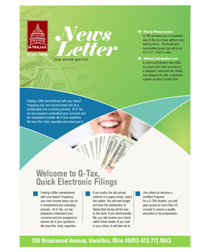 Newsletter Design by lusaba
