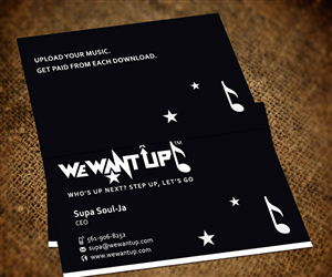 Visitenkarten-Design von Sarah Haroon für dieses Projekt | Design: #4465135