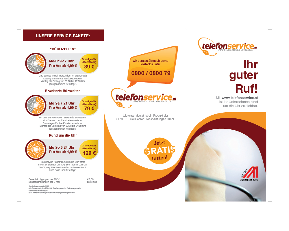 Design de Brochure par Cheet Huan pour SERVOTEL GmbH | Design #4505947