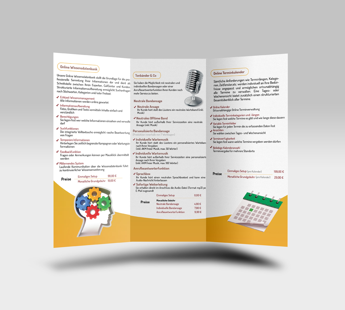 Brochure Design by Osama Soliman for SERVOTEL GmbH | Design #4505817