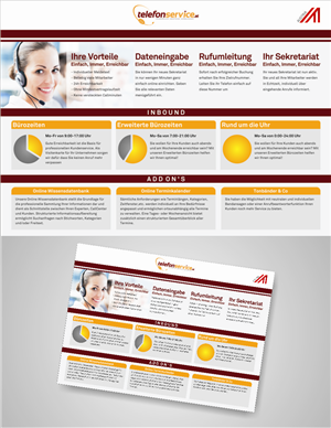 Diseño de Brochure por bernaduslevi007 para SERVOTEL GmbH | Diseño #4499540