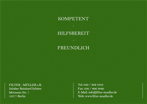 Brochure Design by Pennine Design for Filter-M?ller | Design: #4479136