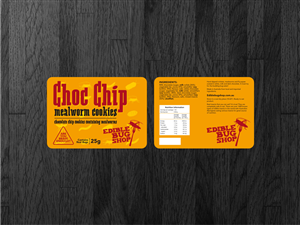 Additional edible bug shop sticker designs | Diseño de Empaque por Atvento Graphics