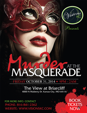 Murder at the Masquerade | Diseño de Postal por rkailas