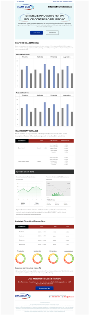 Newsletter Design by OM for this project | Design: #4533334