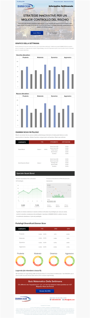 Newsletter Design by OM for this project | Design: #4533357