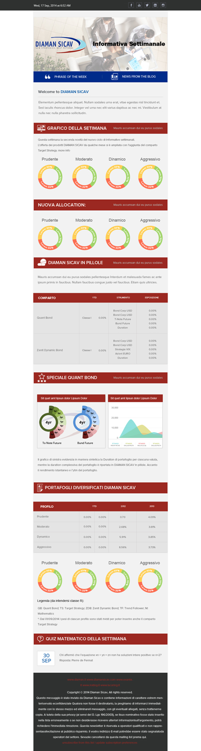Diseño de Newsletter por OM para este proyecto | Diseño #4557972