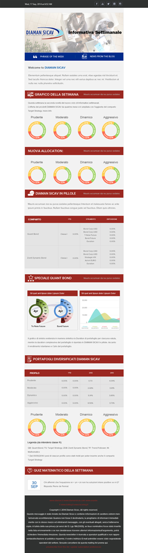 Newsletter Design by OM for this project | Design: #4557972