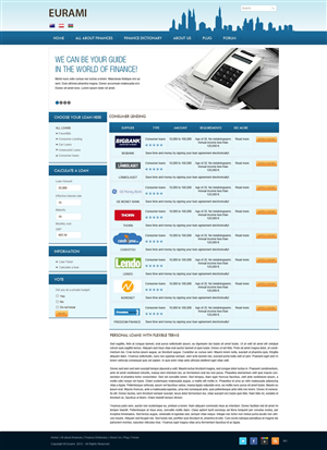 Web Design by pb for Eurami Group | Design: #1292732