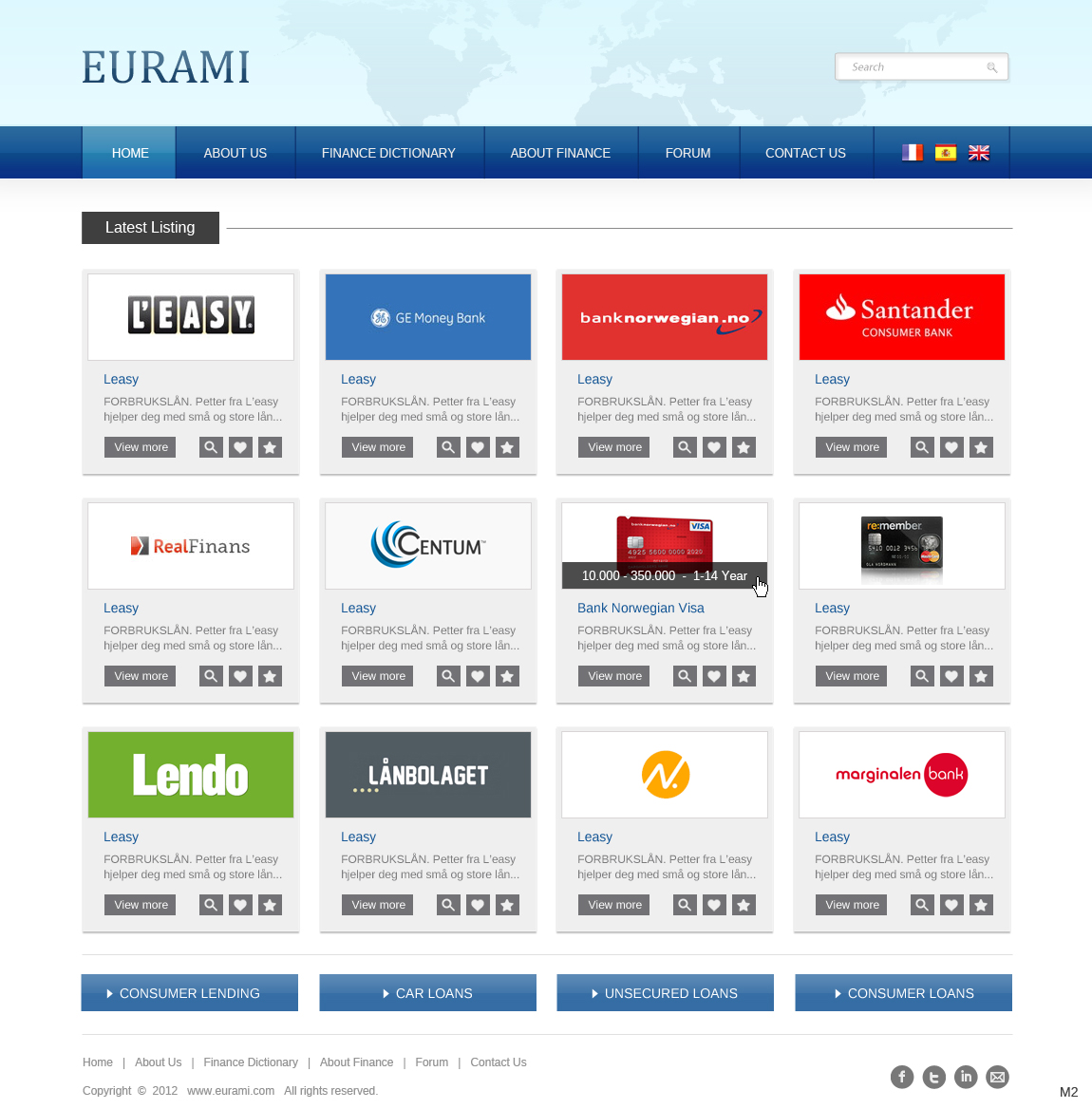 Web Design par pb pour Eurami Group | Design #1295194