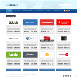 Web Design by pb for Eurami Group | Design: #1295194