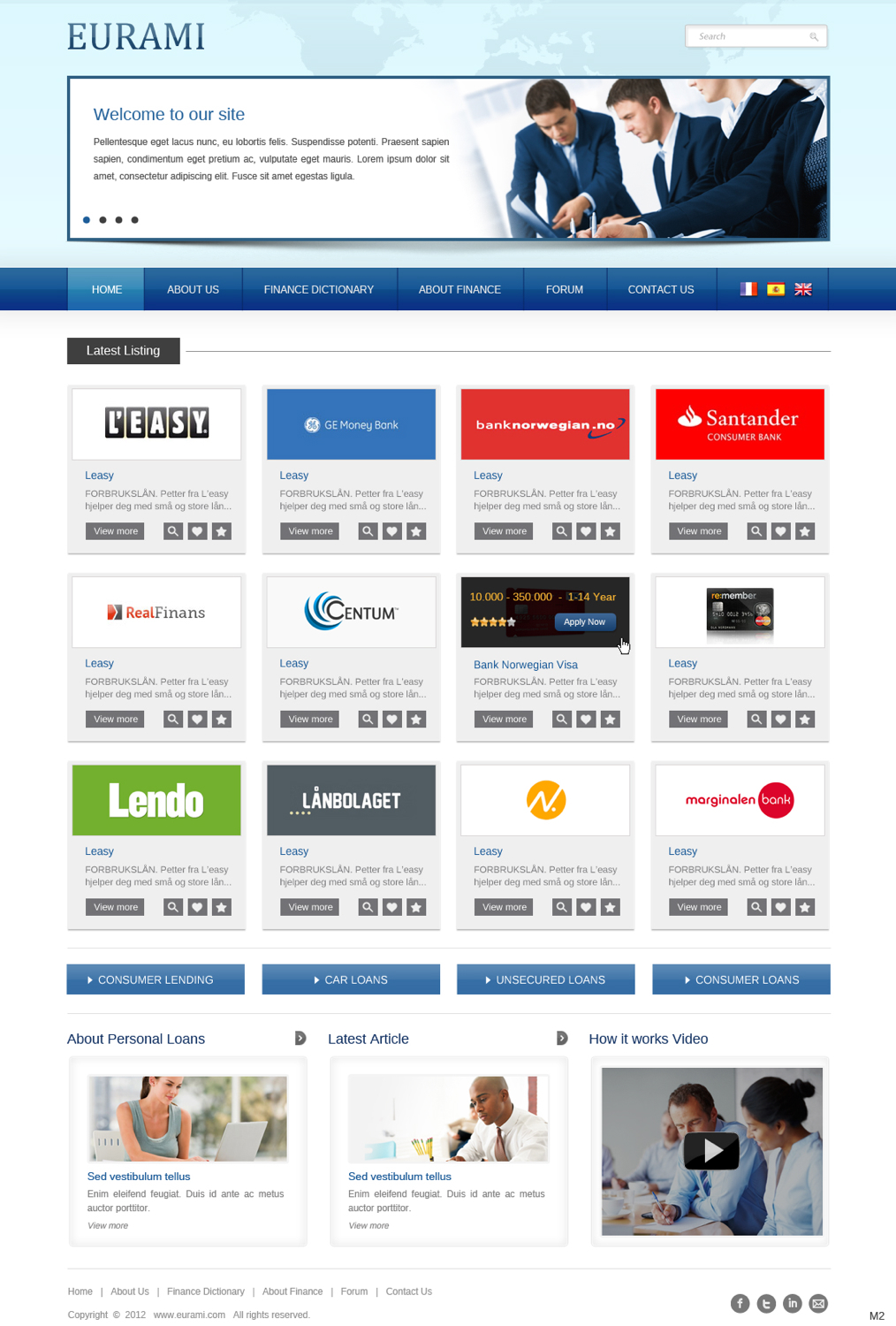 Web Design by pb for Eurami Group | Design #1324720