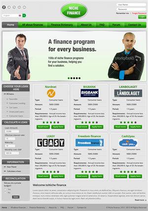 Web Design by Creative Usha for Eurami Group | Design: #1328576