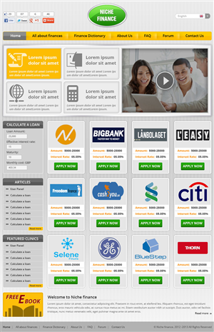Web Design by Creative Usha for Eurami Group | Design: #1383514