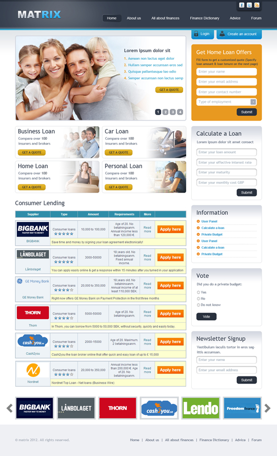 Web Design par Sanjib Ghosh pour Eurami Group | Design #1290556