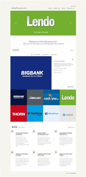 Web Design by William Hodge for Eurami Group | Design #1293400