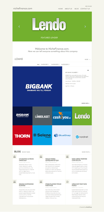 Web Design by William Hodge for Eurami Group | Design #1311397