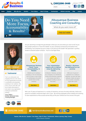Web-Design von DesignCreativity4you für Maverick Web Video | Design: #4605291
