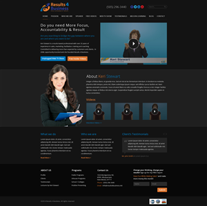 Web-Design von Hashim Creetto für Maverick Web Video | Design: #4583515