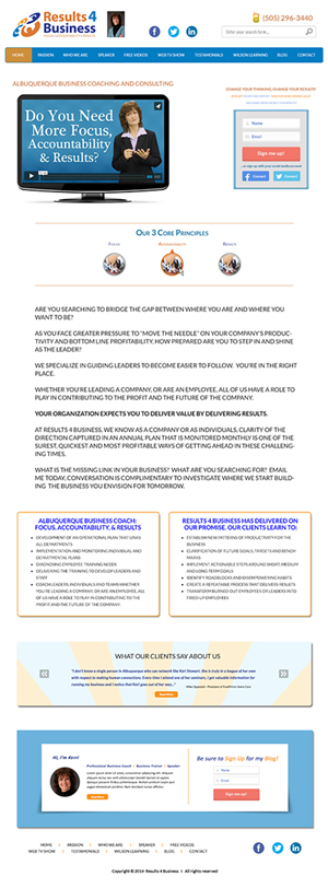 Web Design by GaryDesigns for Maverick Web Video | Design #4560747