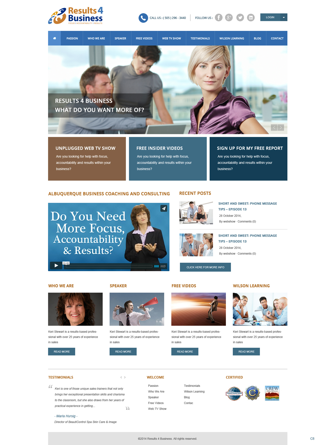 Diseño Web por pb para Maverick Web Video | Diseño #4559060