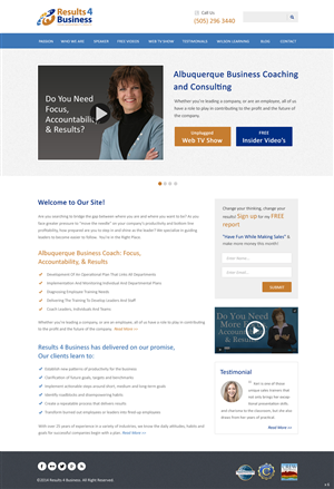 Web Design by pb for Maverick Web Video | Design: #4559098