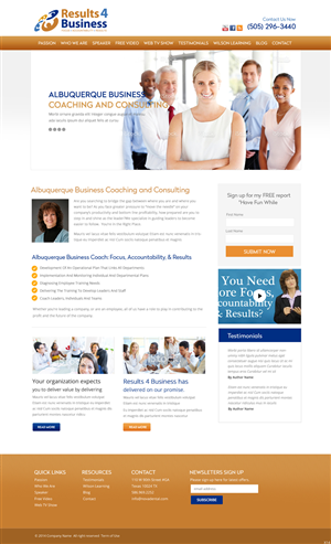 Web Design by pb for Maverick Web Video | Design: #4559101