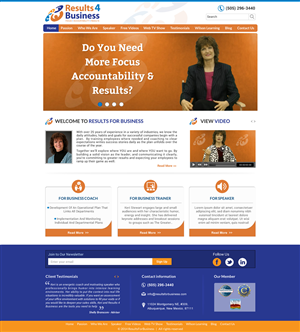 Web Design by Sbss for Maverick Web Video | Design: #4546089
