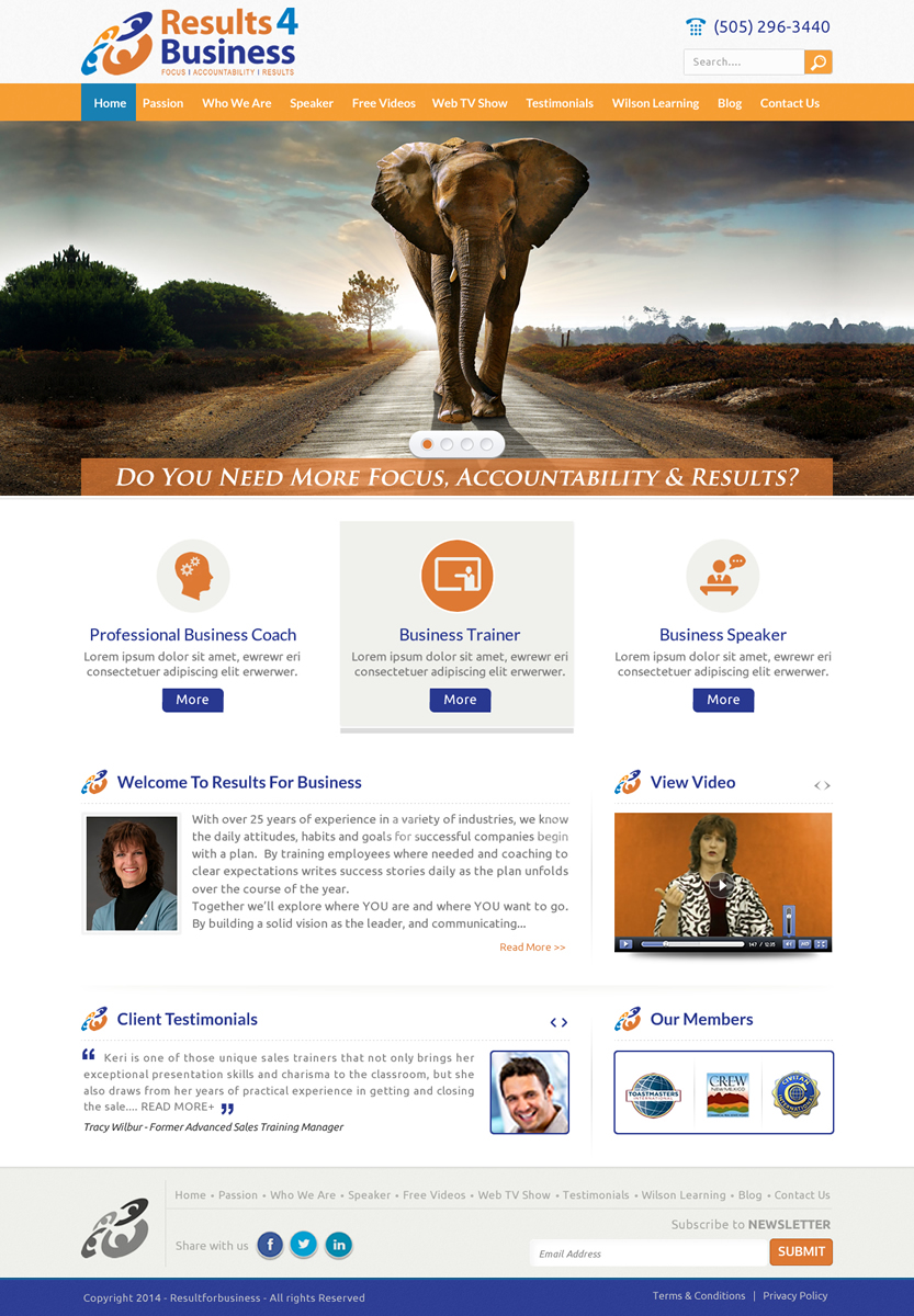 Web Design by Sbss for Maverick Web Video | Design #4546983