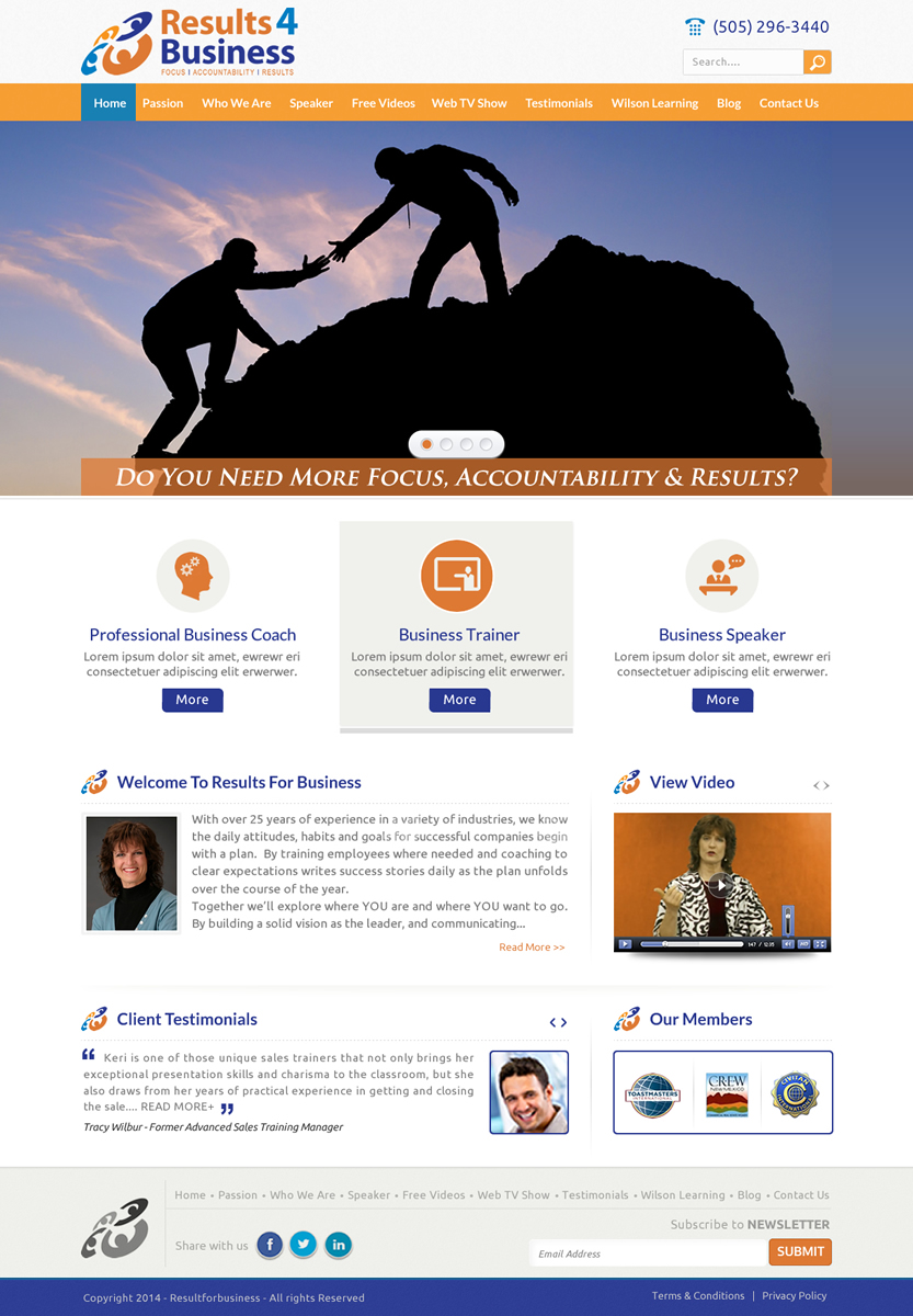 Web-Design von Sbss für Maverick Web Video | Design #4547090