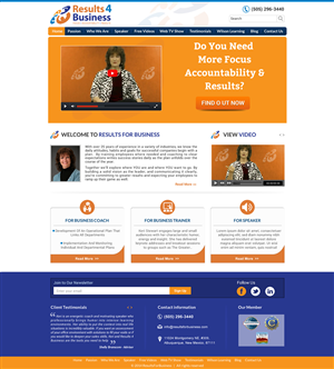 Web Design by Sbss for Maverick Web Video | Design: #4608423