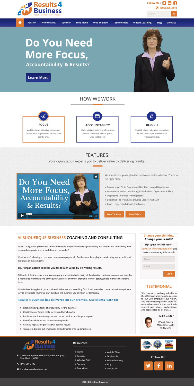 Web Design by Advent Innovative for Maverick Web Video | Design #4600660
