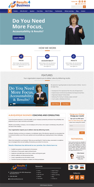Web Design by Advent Innovative for Maverick Web Video | Design: #4600660