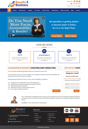 Web Design by Advent Innovative for Maverick Web Video | Design #4601327