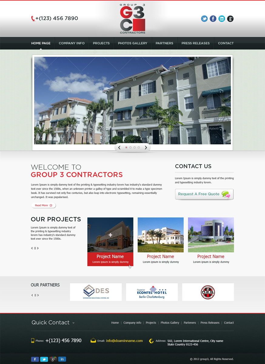 Web Design by Mayank Patel for this project | Design #1280585