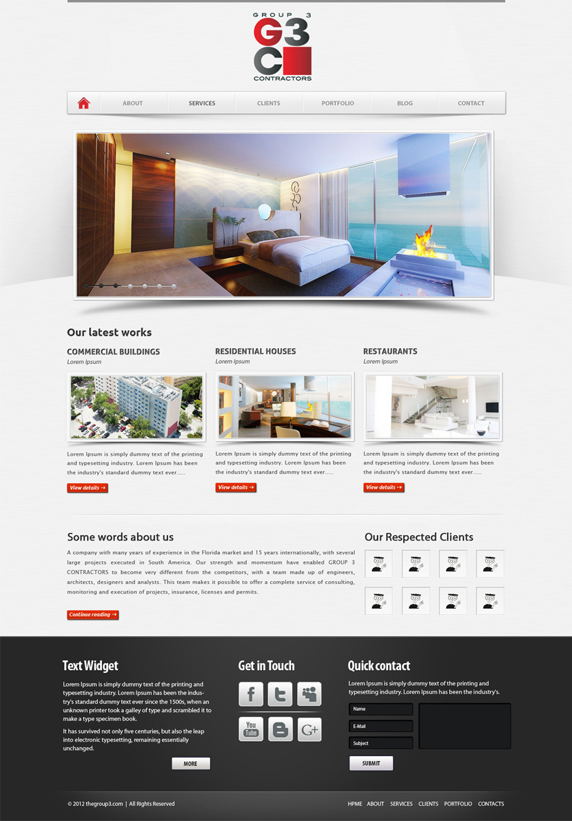 Web Design par Creative Chamber pour ce projet | Design #1287803