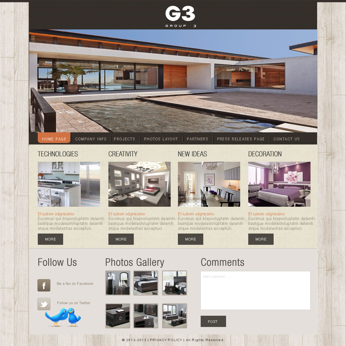 Web Design by ryan for this project | Design #1286647