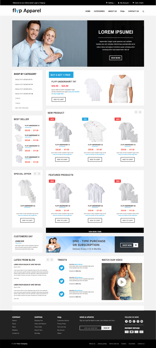 Diseño de Shopify por Silverfox Studio para este proyecto | Diseño #4562031